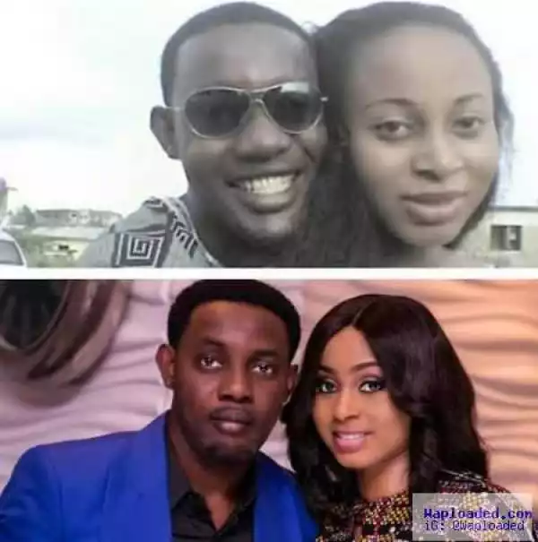 11 years ago! Throwback photo of Comedian AY & Mabel Makun